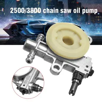 

Chainsaw Spare Parts Chainsaw Oil Pump With Worm Drive Gear Fits Chain Saw 25CC/38CC Durable Resistant Parts