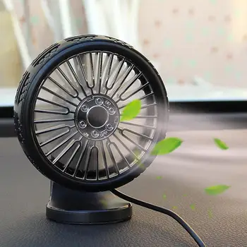 

Car USB Fan LED Dashboard Fan with Fragrant Cream Automobile Interior Accessories Vehicle Mounted Multifunctional Fan