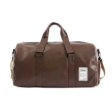 Мужская многофункциональная переносная сумка для багажа, дорожная сумка, органайзер, сумка, большая вместительность, ПУ, водонепроницаемая, Спортивная, для фитнеса, Повседневная