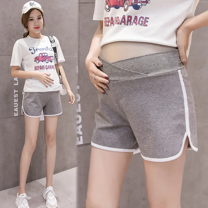 

Maternity Clothes Pure Cotton Summer New Style Pregnant Women Sports Shorts Base Outer Wear Safety Shorts