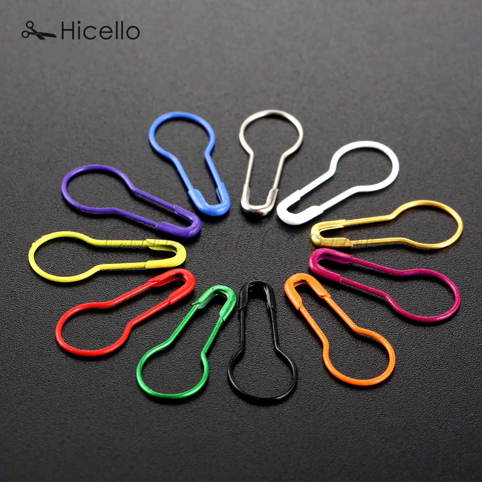 100 шт. металлические зажимы для вязания крючком|Швейные инструменты и аксессуары|