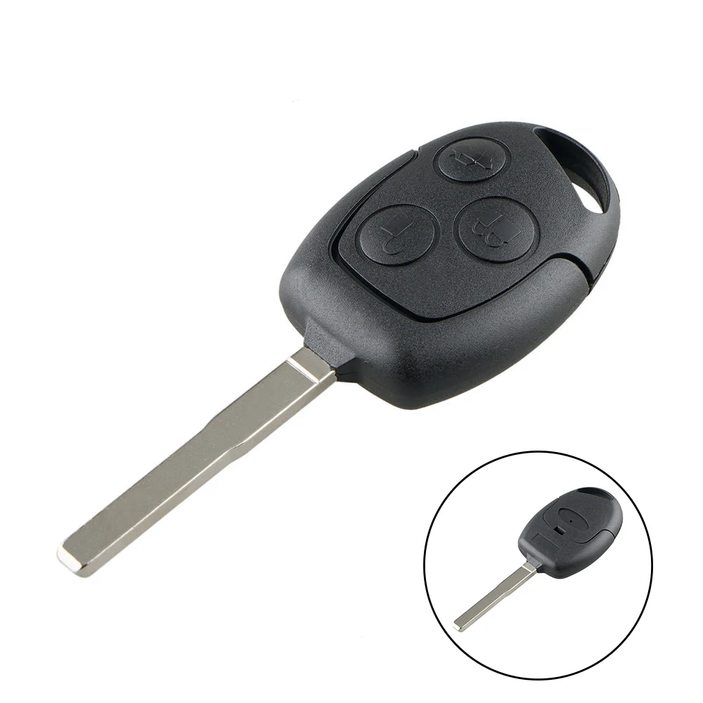 

3 Button Remote Car Key 433Mhz For Ford Focus Fiesta Fusion C-Max For Mondeo Galaxy C-Max S-Max With 4D63 Chip