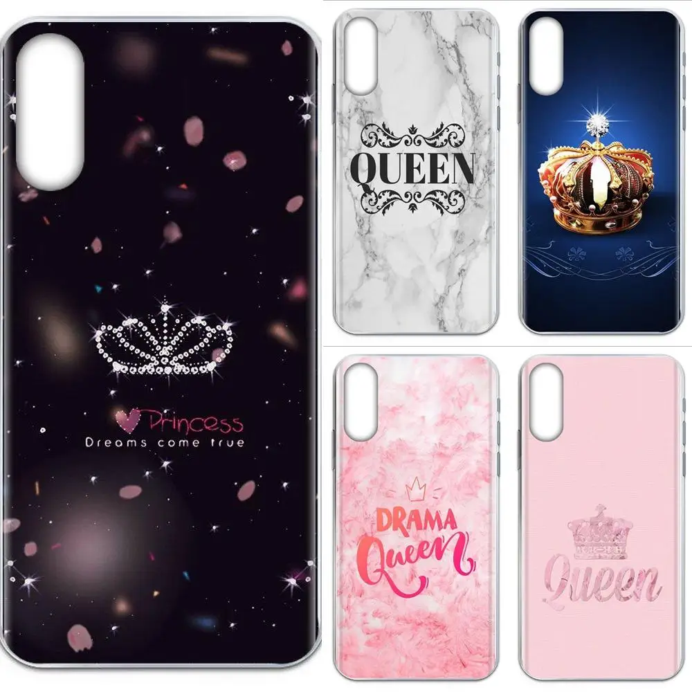 TPU Fashion Case For Huawei Honor 4C 5A 5C 5X 6 6A 6X 7 7A 7C 7X 8 8C 8S 9 10 10i 20 20i Lite Pro Queen Crown King Princess | Мобильные
