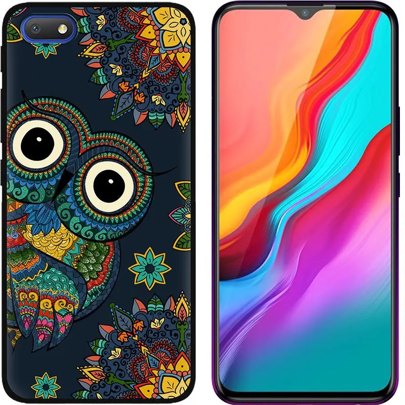 Для Alcatel 1 V чехол Мягкая силиконовая Черная задняя крышка для Alcatel 1 V чехол для телефона s 5,5 ''TPU Coque для Alcatel1V 1 V чехол s