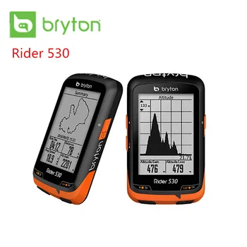 

Bryton Rider 530 530T GPS Bicycle Bike Cycling Computer & Extension Mount ANT+ Speed Cadence Dual Sensor Heart Rate Monitor R530