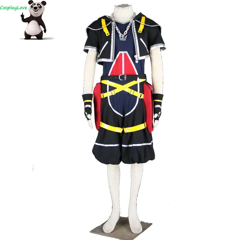 CosplayLove 1th Kingdom Hearts Sora/вечерние костюмы для косплея на Рождество и Хэллоуин