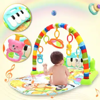 

Play Mat Baby Carpet Music Puzzle Mat With Piano Keyboard Educational Rack Toys Infant Fitness Crawling Mat Gift For Kids Gym