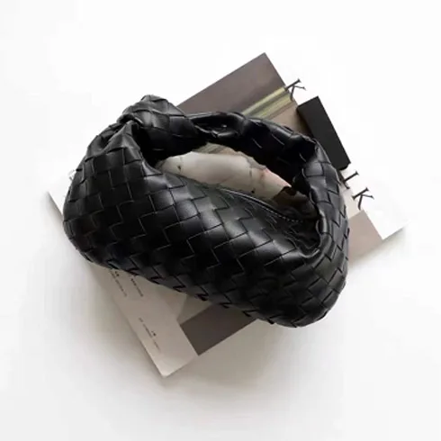 2022 Cow Split Leather Knot Bag Weave Cow Split Leather Handmade Sling Bags Luxury Brand Designer Bags Hobo Totes 
