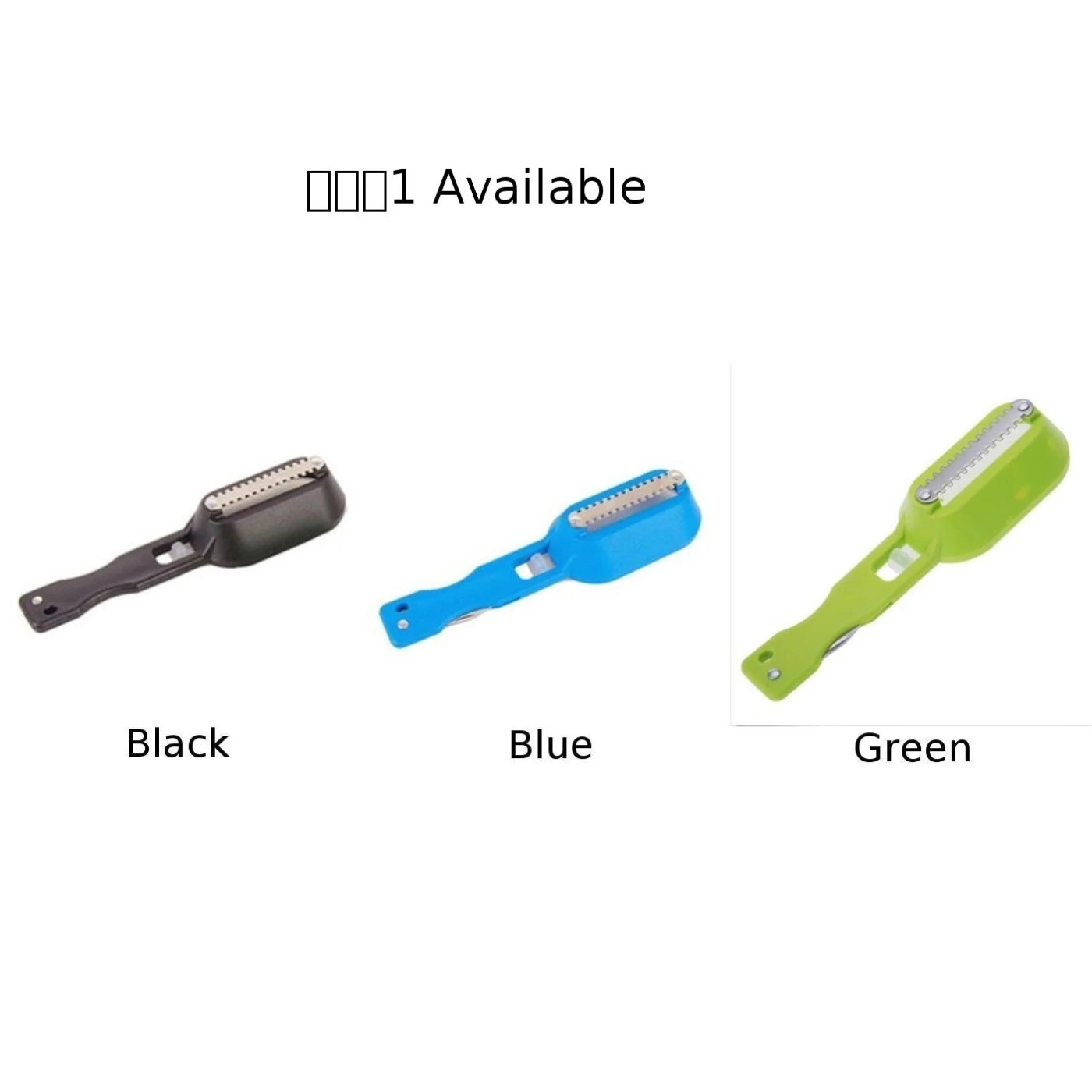 New Fish Scale Skin Remover Scaler Scraper Cleaner Kitchen Tools Peeler 3 Color