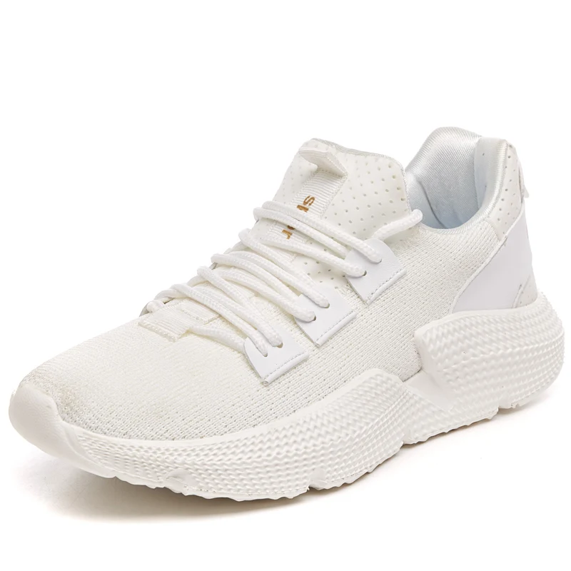 Tenis feminino Женская теннисная обувь женские удобные брендовые кроссовки Zapatos Tennis Mujer женская уличная прогулочная дешевая спортивная обувь - Цвет: Белый
