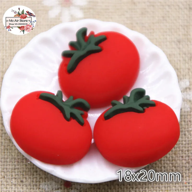 Resin Pineapple/Grape/Cherry/Radish/Pumpkin Flat Back Cabochon Art Decoration Charm ornament crafts resin crafts accessories resin ornaments resin crafts 20pcs