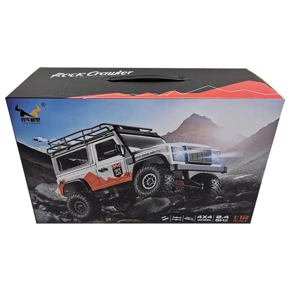 MN-99S 1/12 2,4G 4WD Rc автомобиль с сигналом поворота светодиодный светильник 2 корпуса на крышу гусеничный монстр грузовик RTR игрушка