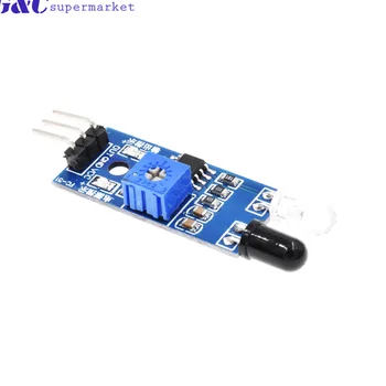 

Smart Electronics Smart Car Robot Reflective Photoelectric 3pin IR Infrared Obstacle Avoidance Sensor Module for arduino Diy