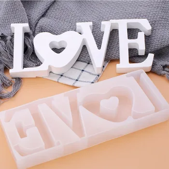 

LOVE Sign Resin Casting Mold Silicone Jewelry Making Epoxy Mould Craft Tool DIY