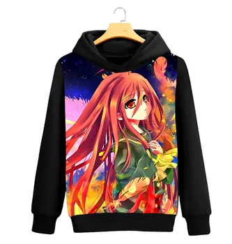 

Anime Shakugan No Shana Cosplay Costumes Black Hoodie Sweatshirt Unisex Top Jacket Uniform Sweatshirt Jacket