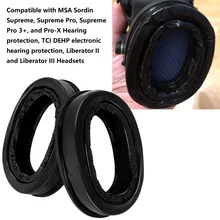 Casque d'écoute tactique MSA SORDIN, casque d'écoute à réduction de bruit pour prise de vue électronique, coussinets d'oreille en Gel