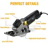 NEWONE Electric Mini Circular Saw With Laser Multifunctional Electric Saw DIY Power Tool For Cut Wood,PVC tube ► Photo 2/6