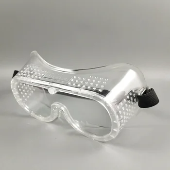 

PVC + PC Goggles Safety Glasses Laboratory Work Protection Anti-fog Riding Safety Glasses & Goggles