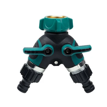 

Anti leak Hose Splitter Y Type Two Way Tap Connector Adapter Valve Tubing