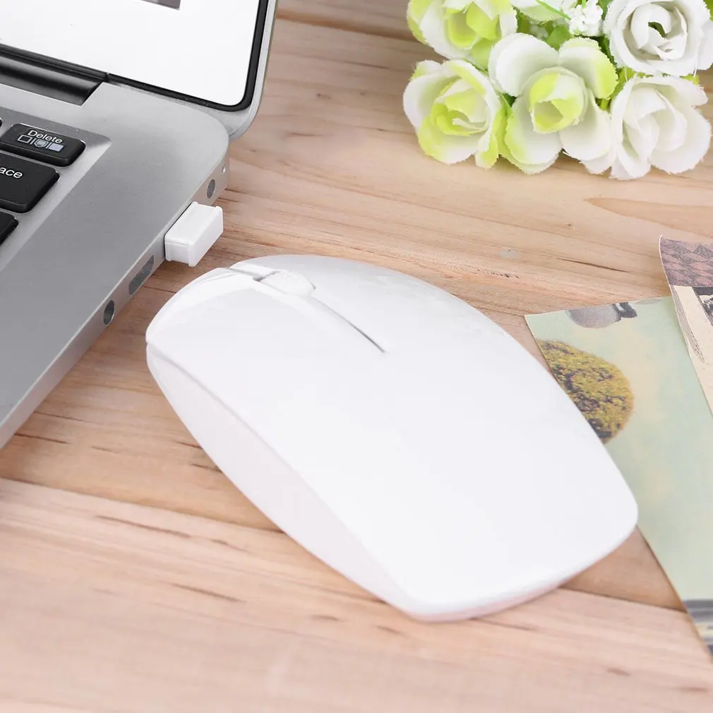 2,4G Wifi мышь USB Беспроводная и мышь 1600 dpi 10M рабочее расстояние Супер тонкая мышь rato для ПК ноутбука mause G-196