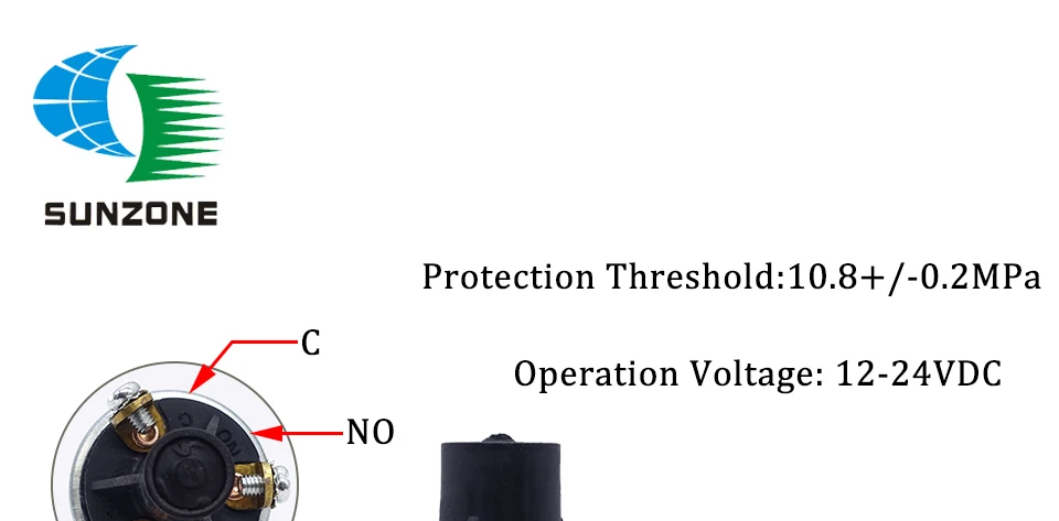 VDO датчик давления масла переключатель защиты 0,18+/-0.02MPa 12-24VDC