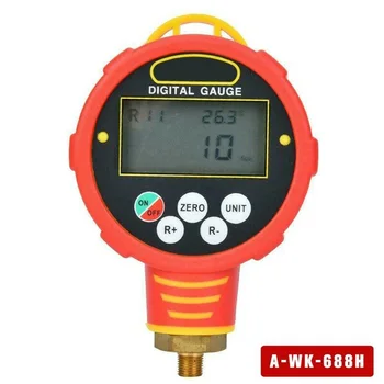 

Wk-688h Manifold Gauge Backlight Portable Tester Pressure Vacuum Meter Tools Professional Digital Display Measuring Home
