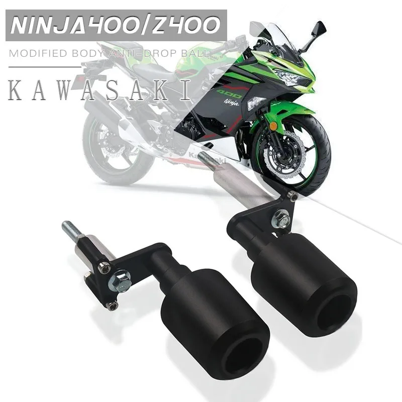 Motorcycle Falling Protection Frame Sliders Kawasaki Ninja 400 2020