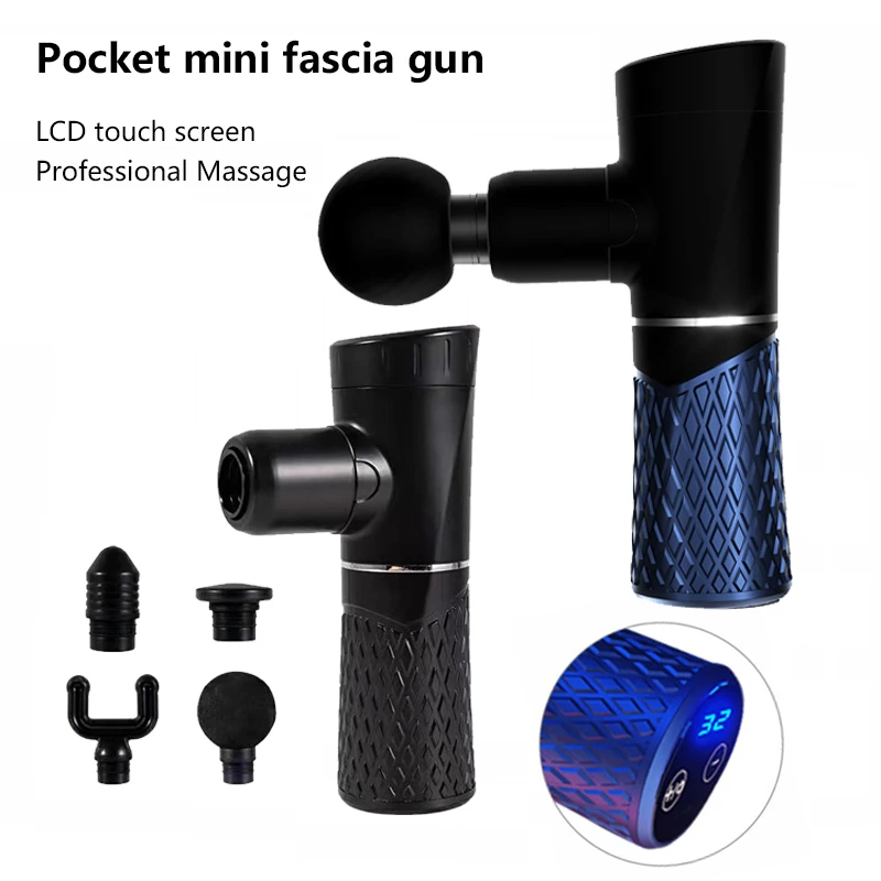 

Deep Tissue Muscle Massage Gun Body Shoulder Back Neck Massage GunExercising Mini Waist Relaxation Slimming Shaping Pain Relief
