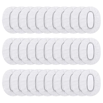 

200 Pcs Disposable Ear Protectors, Clear Waterproof Ear Covers for Shower, Bathing, Hair Dye