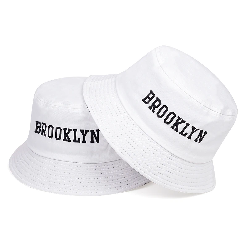 Fashion cotton wild bucket hat BROOKLYN 