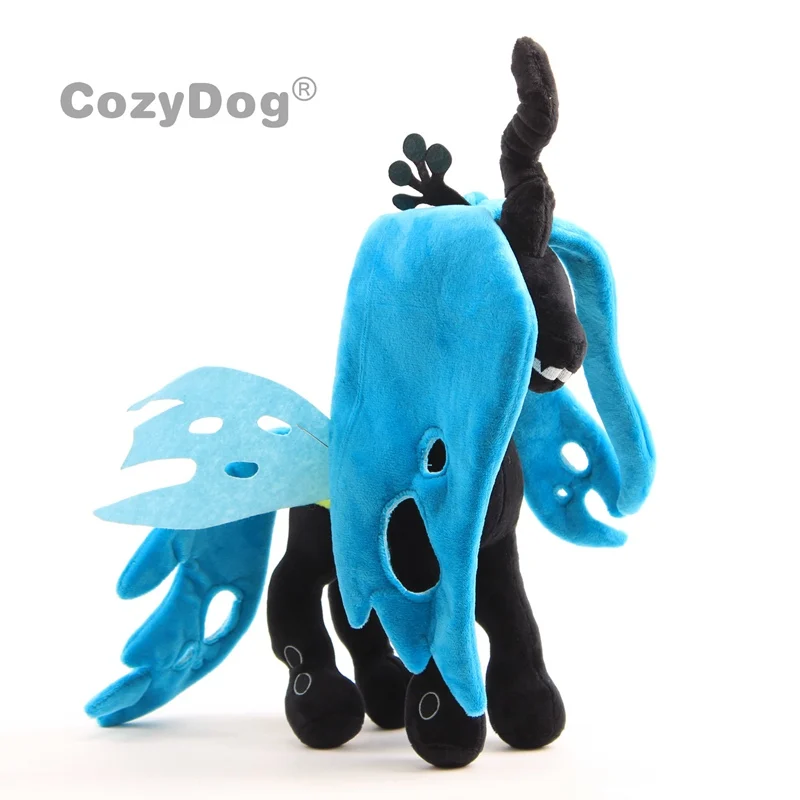 38cm Bug Queen Rainbow Unicorn Fly Horse Figure Plush Toys Doll Peluche Stuffed Animals Toys Women Kids Christmas Birthday Gift