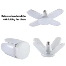 60W E27 Крытый деформируемый светодиодный рабочий свет магазина 110-265V Складная гаражная лампа