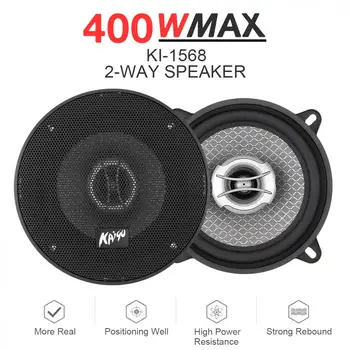

2pcs 5 Inch 400W Universal Car 2-Way Coaxial Speakers Audio Music Stereo Full Range Frequency Hifi for Auto Stereo Modified New