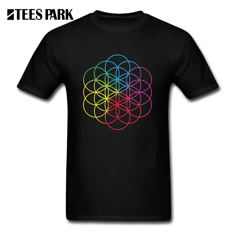 

Funky Tee Shirts Coldplay A Head Full of Dreams Simple Heavy Metal Rock Music Band Man Cotton Short T Shirts Wholesale Tees Male