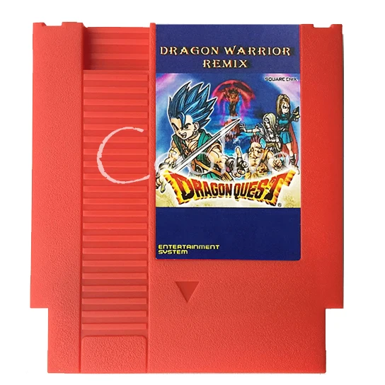 Dragon Warrior Remix 8 в 1 72 Pin 8 bit игровой картридж Dragon Quest 1 2 3 4 Dragon Warrior 1 2 3 4 экономия батареи