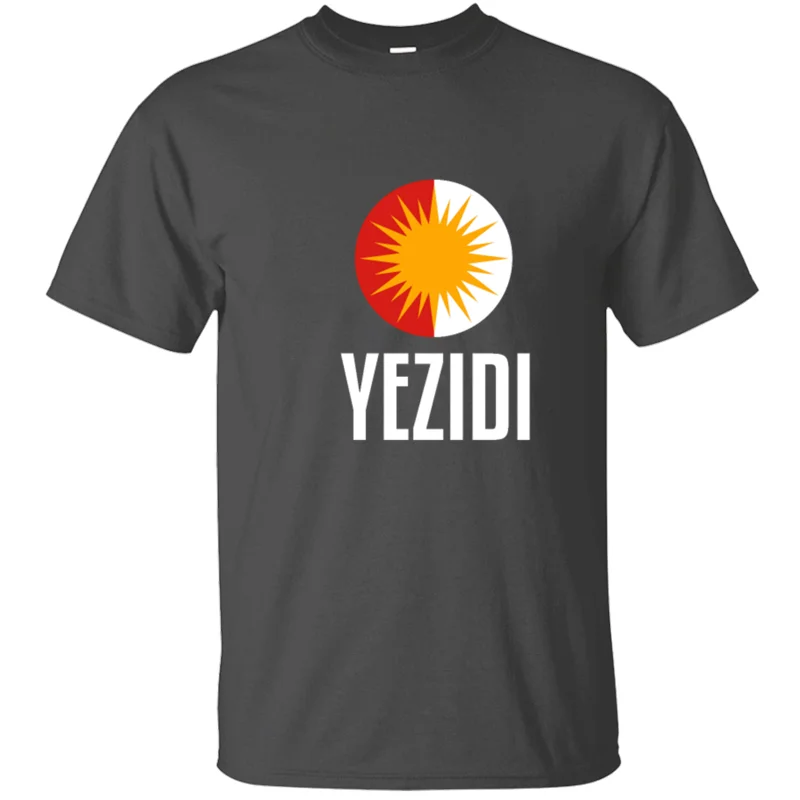 Вязаный Yezidi флаг солнце | Yezidis, Yazidis, Yezidi Pride Футболка известный о-образный вырез Homme Новинка мужские и женские футболки