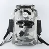 Outdoor Waterproof Backpacks Shoulder Bag 22L Upstream Bag Drifting Waterproof Bucket Bag Camouflage Drying Bag Travel Backpack 6