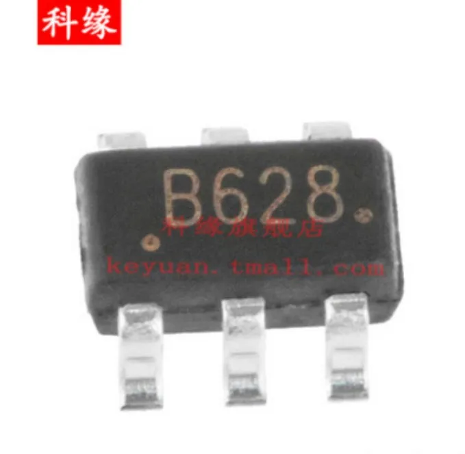 

10PCS Brand-new SX1308 silk screen B628 2A boost chip SOT23-6 outputs 25V boost SMD