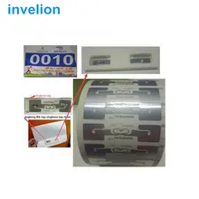 Спортивная Система синхронизации impinj monza R6 чип длинный диапазон smartrac rfid стикер uhf 860-960mhz dogbone Биб бирка с поролоновым номером