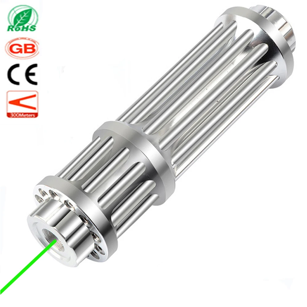 

B017 Green laser pointer Hunting High Power 10000m 532nm Continuous Line 500 to1000 meters Burning Red Laser pen