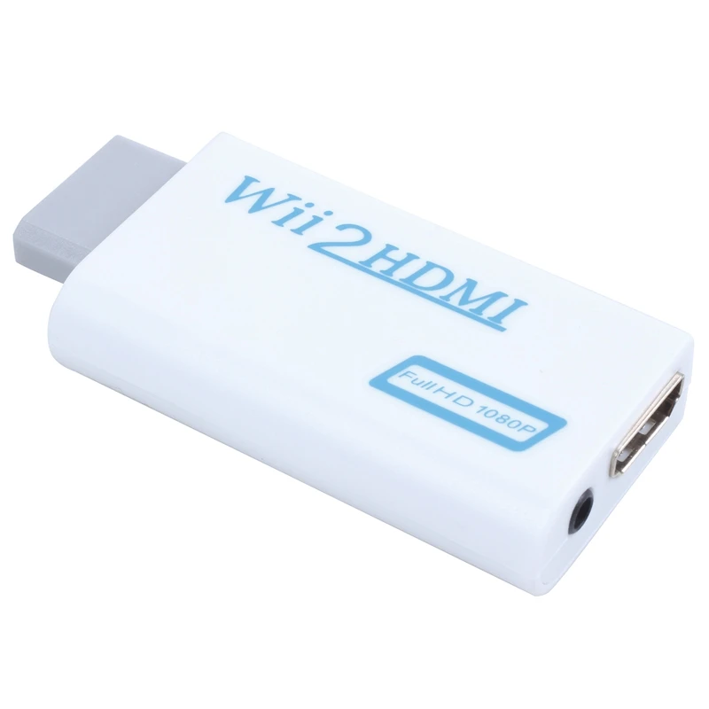 Адаптер конвертера wii для HDMI wii 2HDMI Full HD FHD 1080P 3,5 мм аудио выход Jack
