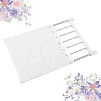 

Closets Shelf Divider Adjustable Storage Rack Shelf Organizer for Home Bedroom