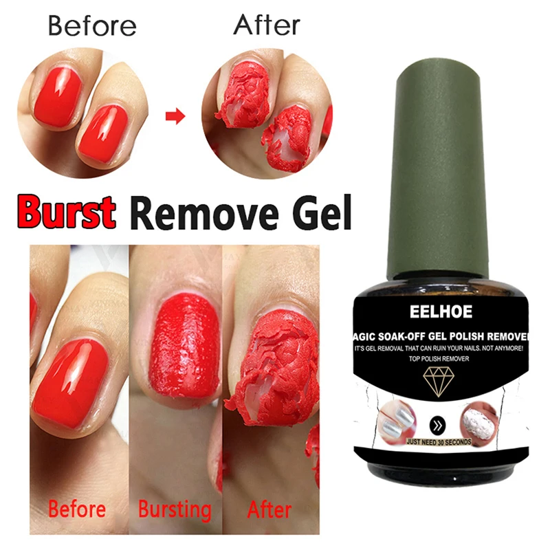 Ferramentas de Remoção de Unhas de Gel Alta Qualidade Estourando Soak-off Unha Polonês Removedor Remover Unhas Desengraxante Gel 2 Unhas de Gel Unhas Desengraxante