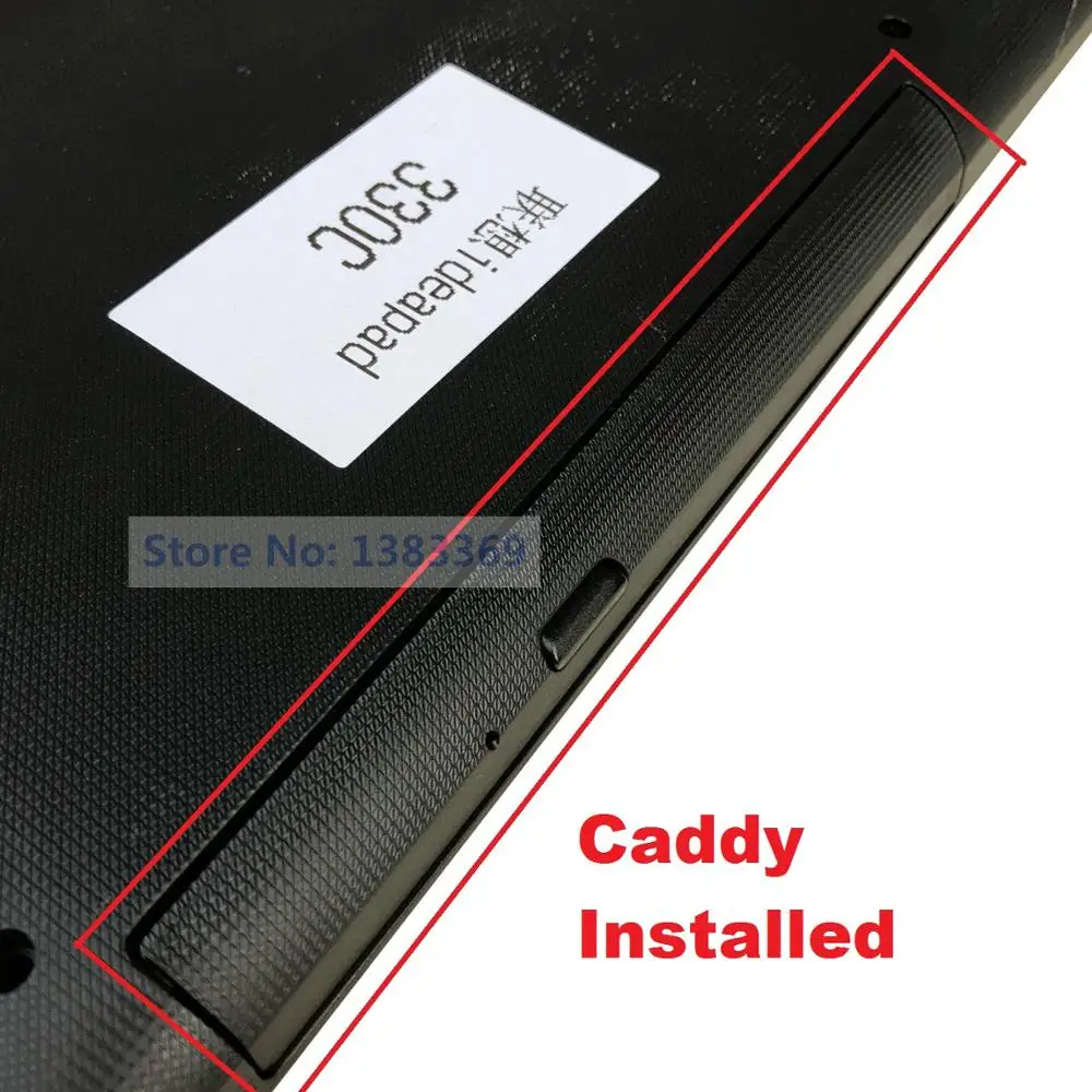 SATA 2-й жесткий диск SSD HDD модуль Caddy адаптер для lenovo ideapad серии 330C с рамкой и кронштейном