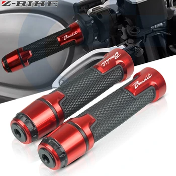 

Motorcycle knobs Anti-Skid scooter Handle ends Grips Bar Hand Handlebar For SUZUKI GSF 250 600 600S 650 650S 650N Bandit 650S
