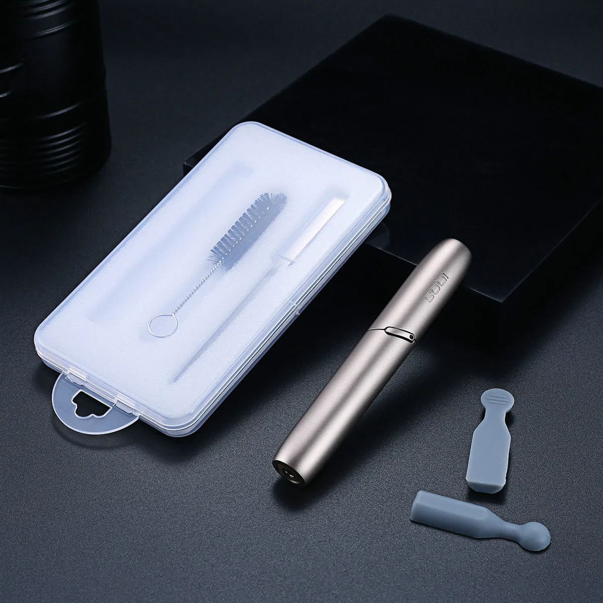 Для IQOS нагревательная пластина Чистящая защита нагревательная пластина Чистящая и устойчивая к поломке силиконовая штепсельная Вилка Набор Щеток