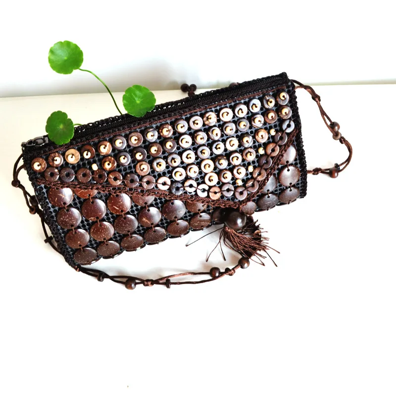 bags bag bohemian women's handbags fringe tassel handmade original women shoulder crossbody bag (2)
