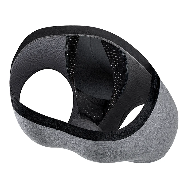 Ropa Interior Hombre мужские трусы-шорты из хлопка Нижнее белье для мужчин боксеры Homme Мужское нижнее белье боксеры шорты мужские боксеры сексуальные боксеры шорты AD322 - Цвет: Серый