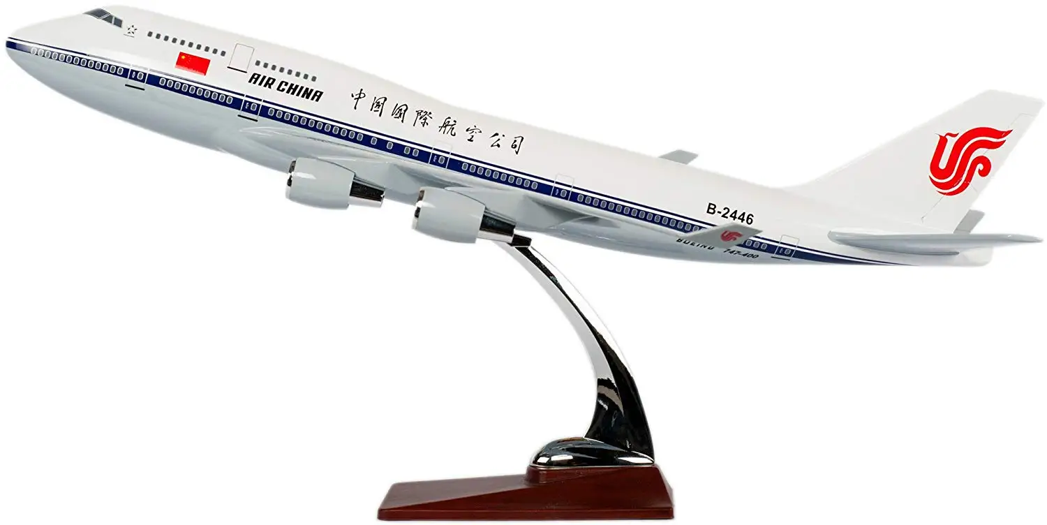 Династия Тан(TM) 47 см воздушный автобус Боинг B747-400 воздушный Китай Harz Flugzeugmodell Flugzeug Spielzeug Flugzeugmodell