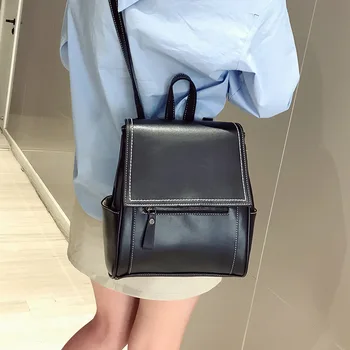 

Fashion Backpack Women Backpack Pu Leather Durable Leisure Travel Rucksack Back Zip Bag Anti-theft Female Shoulder Bag Mochila